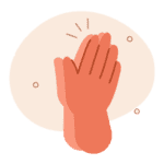 Picture of handclap when dealing with an unplanned pregnancy