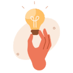 picture of hand holding a light bulb when facing an unplanned pregnancy